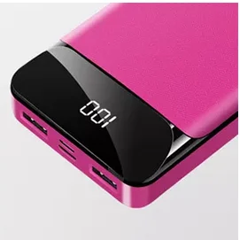 Бейки 10000 мА/ч два USB выхода LED дисплей быстрой зарядки Power Bank чехол для смартфона