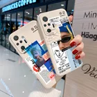 Чехол для телефона Poco X3 Pro, чехол с этикеткой для Xiaomi Redmi Note 10, 9, 8 Pro, Mi 11 Lite, 10T Pro, 7, 8T, 10S, 9S, 9C, NFC, 9A, 9T, Poco M3, F3, чехлы