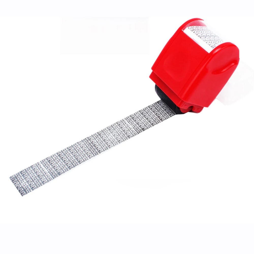 1 шт. защита от кражи личных данных секретная широкий ролик штамп Заправка