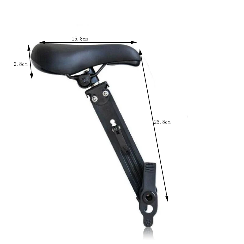 Детское безопасное переднее сиденье для перевозки велосипеда дорожный и горный