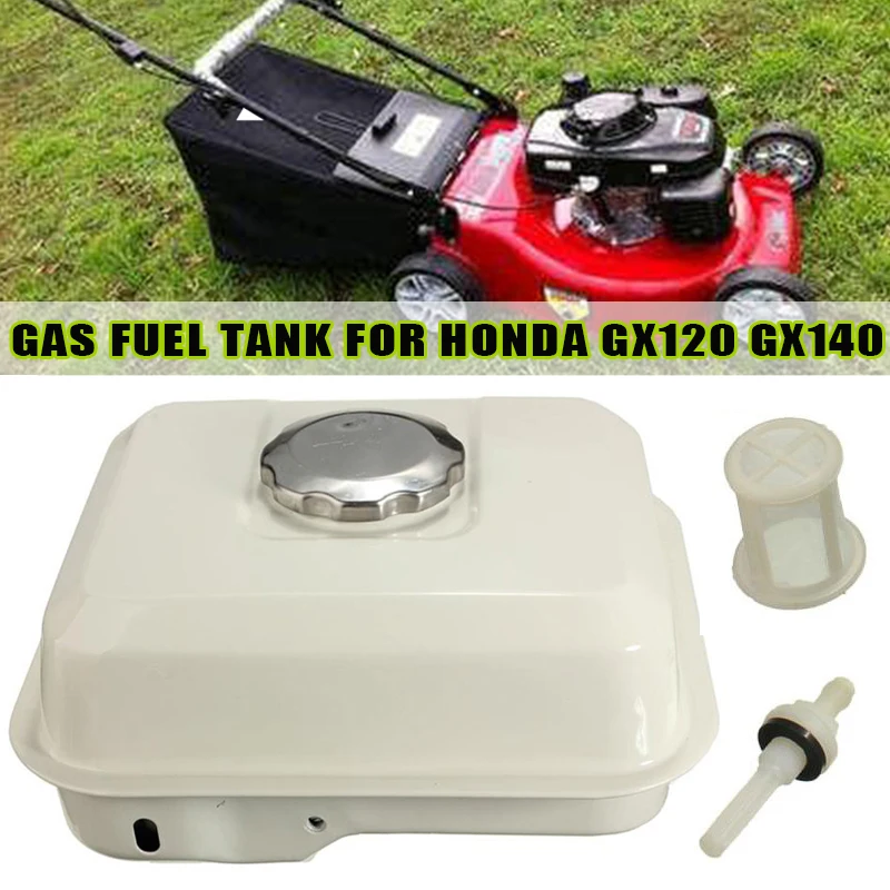 

Топливный бак с фильтром крышки газового крана, белый, подходит для газового двигателя Honda GX160 5,5 л. С.