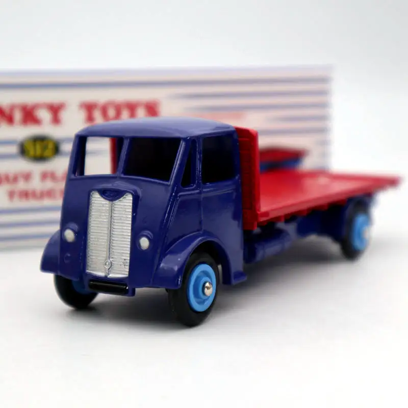 Atlas Dinky Toys 512 литой грузовик Llano Marca плато парень Плоская тележка модели