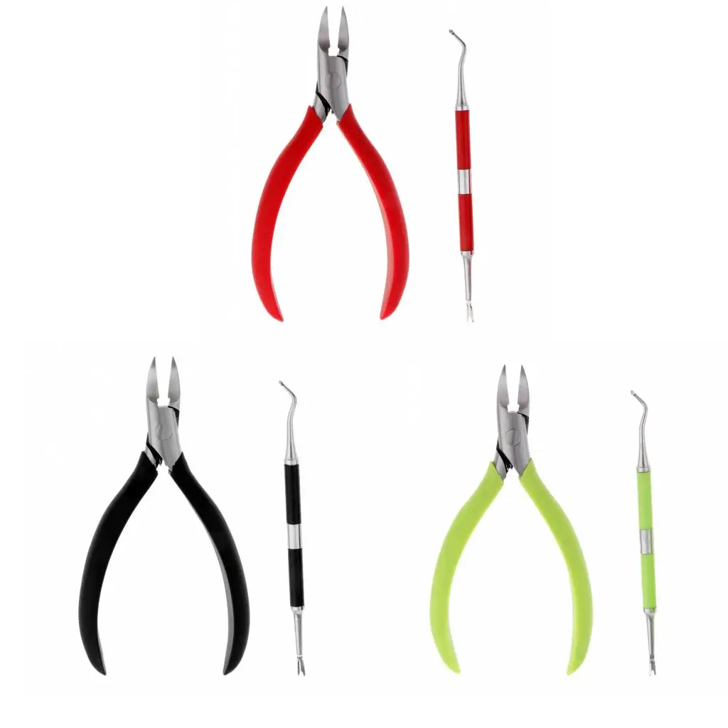 

Professional Stainless Steel Toe Nail Nipper Cutter Ingrown Manicure