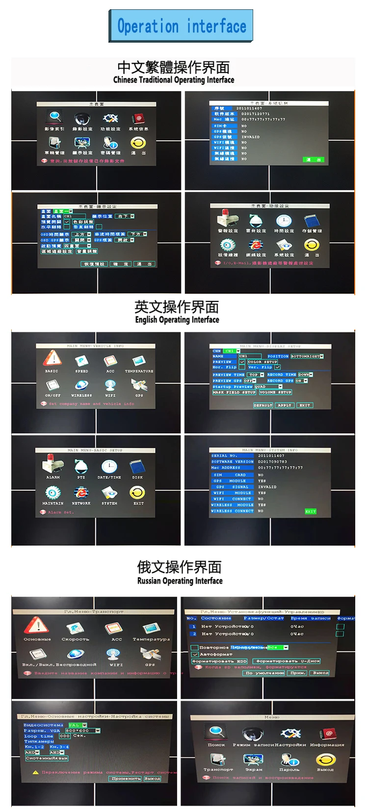 LSZ источник завод 4 канала широкое напряжение DC8V-36V 4Ch Мобильный DVR автобус/Грузовик PAL/NTSC