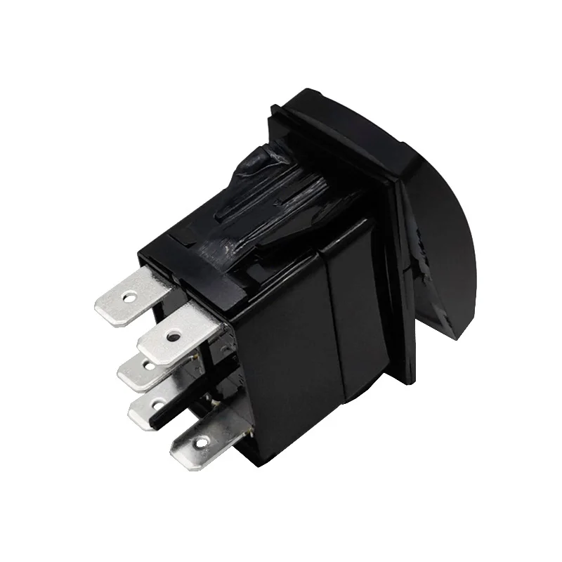 Автобус переключатель для грузовиков с фиксацией Белый LED подсветкой 12V 24V рычаги