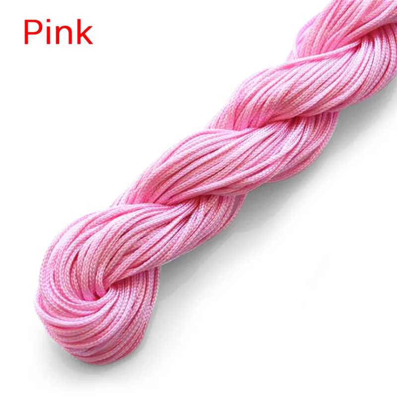 

6Colors 25m Velvet Cord Thread Chinese Knot Macrame Cord Bracelet Braided String DIY Tassels Beading String Thread