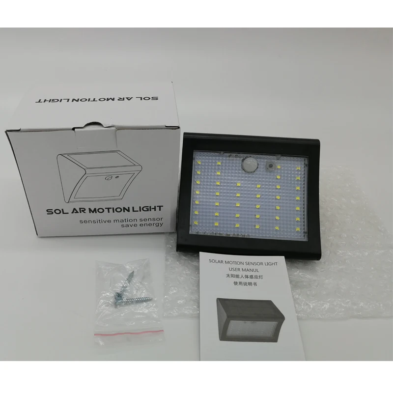 OUFULA Открытый Солнечный настенный светильник s домашний сад двор человека