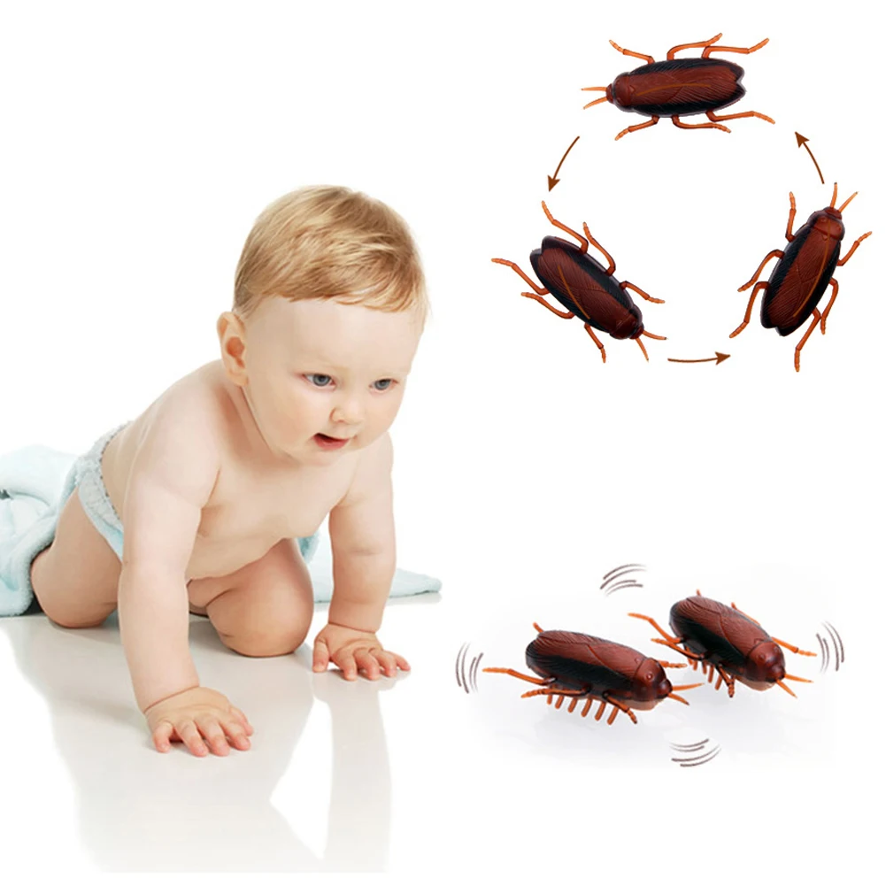 Электрический таракан для кошек Забавный электронный игрушка кошек|Игрушки