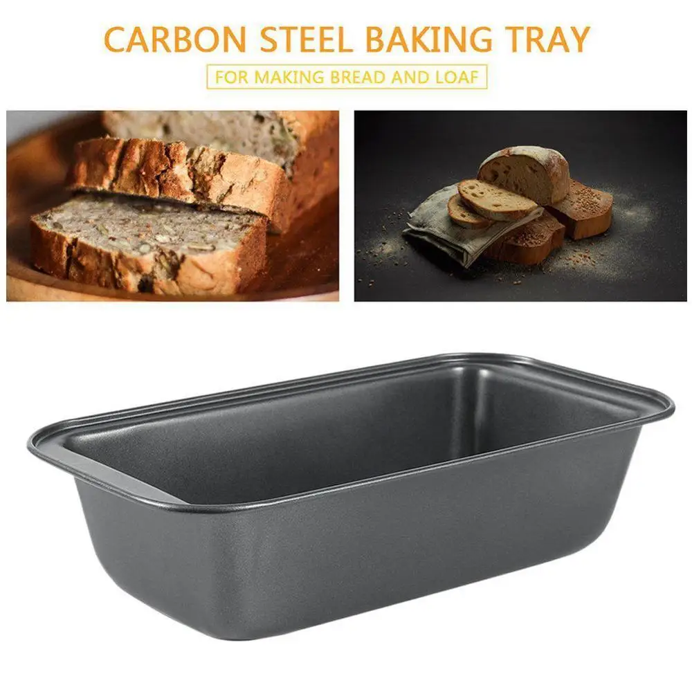 

Non Stick Loaf Pan Rectangle Toast Bread Mold Cake Mold Carbon Steel Loaf Pastry Baking Bakeware DIY Pan Baking Supplies