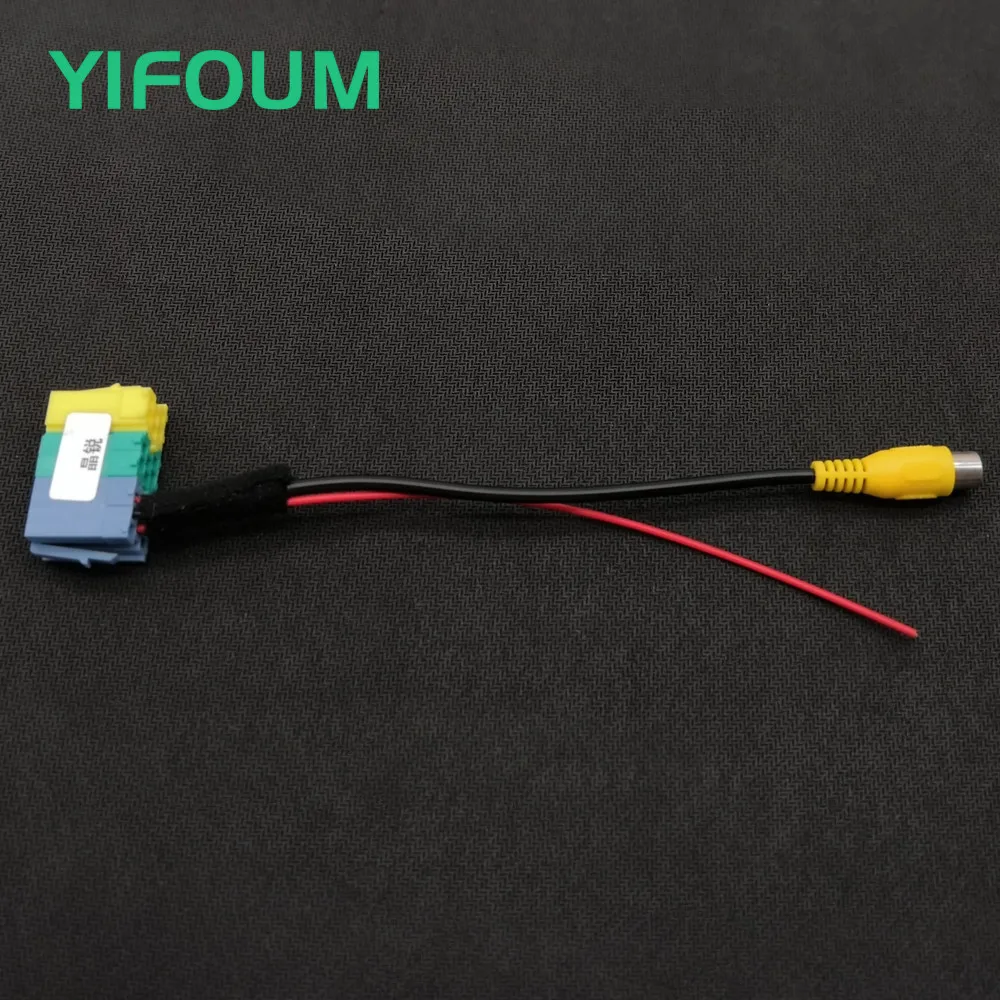 Оригинальный выключатель видеовхода YIFOUM переходник RCA для камеры заднего вида