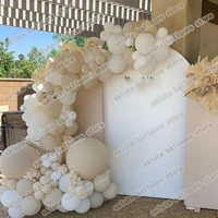 102pcs sand white garland wedding decoration balloon arch birthday shower decoration grand event st patricks day