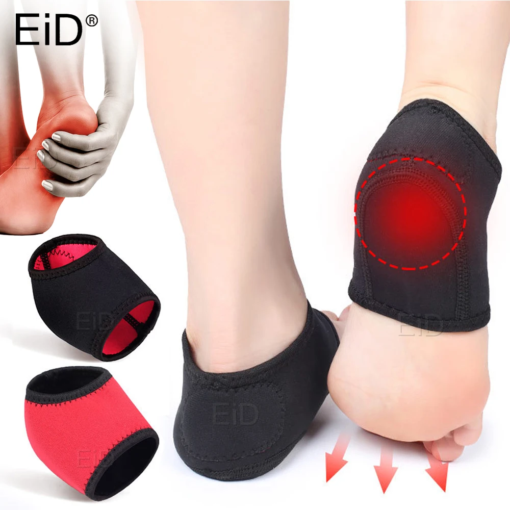 

2 Pcs Plantar Fasciitis Sock for Achilles Tendonitis Calluses Spurs Cracked Pain Relief Heel Pad Men Women Insert Sock Foot Care