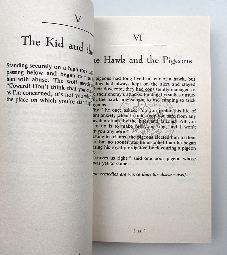 

Original Popular Books Aesop's Fables Books for Young Adults Novel 203 Stories: English Classics