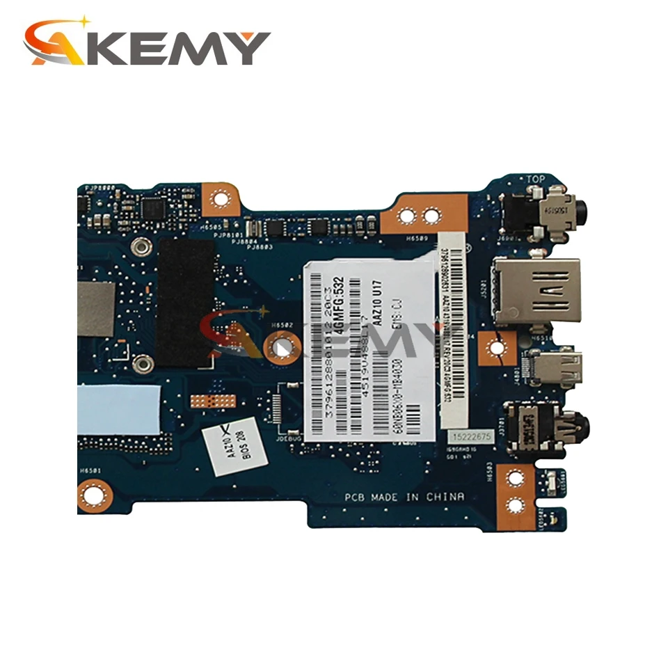 akemy ux305fa laptop motherboard for asus zenbook ux305fa original mainboard 8gb ram m 5y10c cpu free global shipping