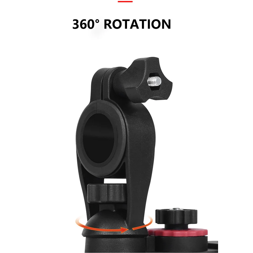 

AQTQAQ 1Set Universal Motorcycle Portable Mobile Phone Holder Stand Mounting Bracket for Smart Phones