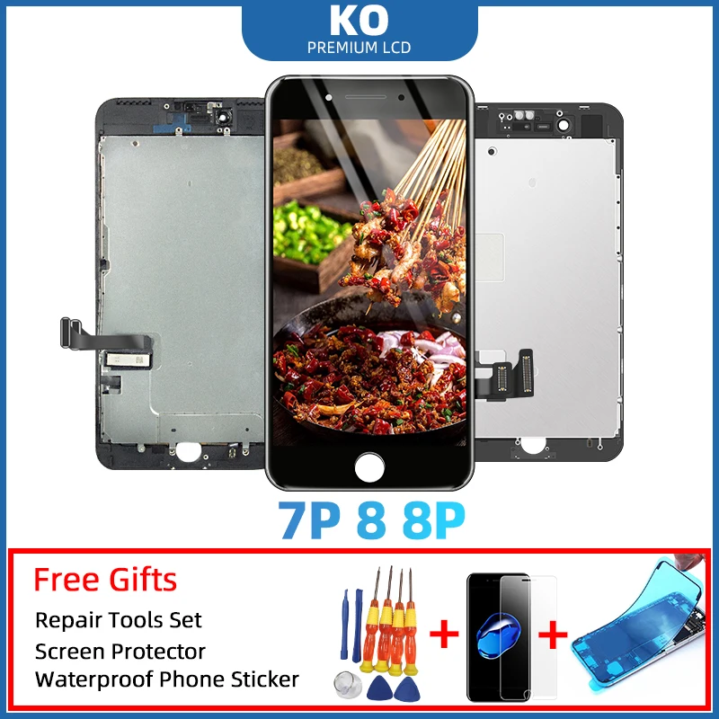 Сменный ЖК экран премиум класса для iphone7 экраны сотового телефона KO Iphone 8