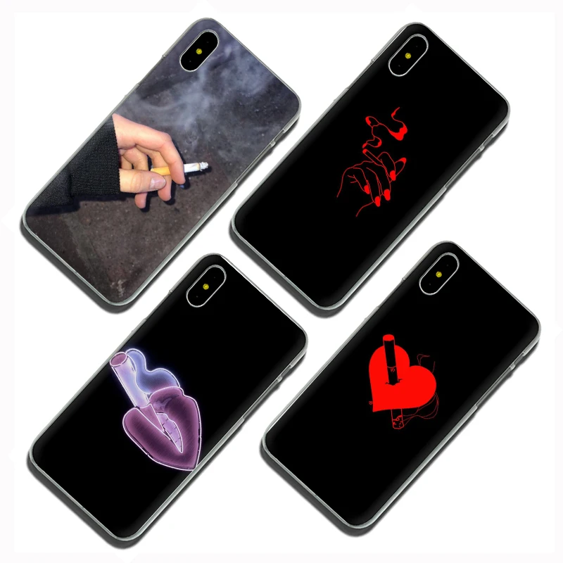 EWAU мне нужна сигарета Жесткий чехол для телефона чехол для iPhone 5 5S SE 5C 6 6s Plus 7 8 Plus X XR XS 11 Pro MAX
