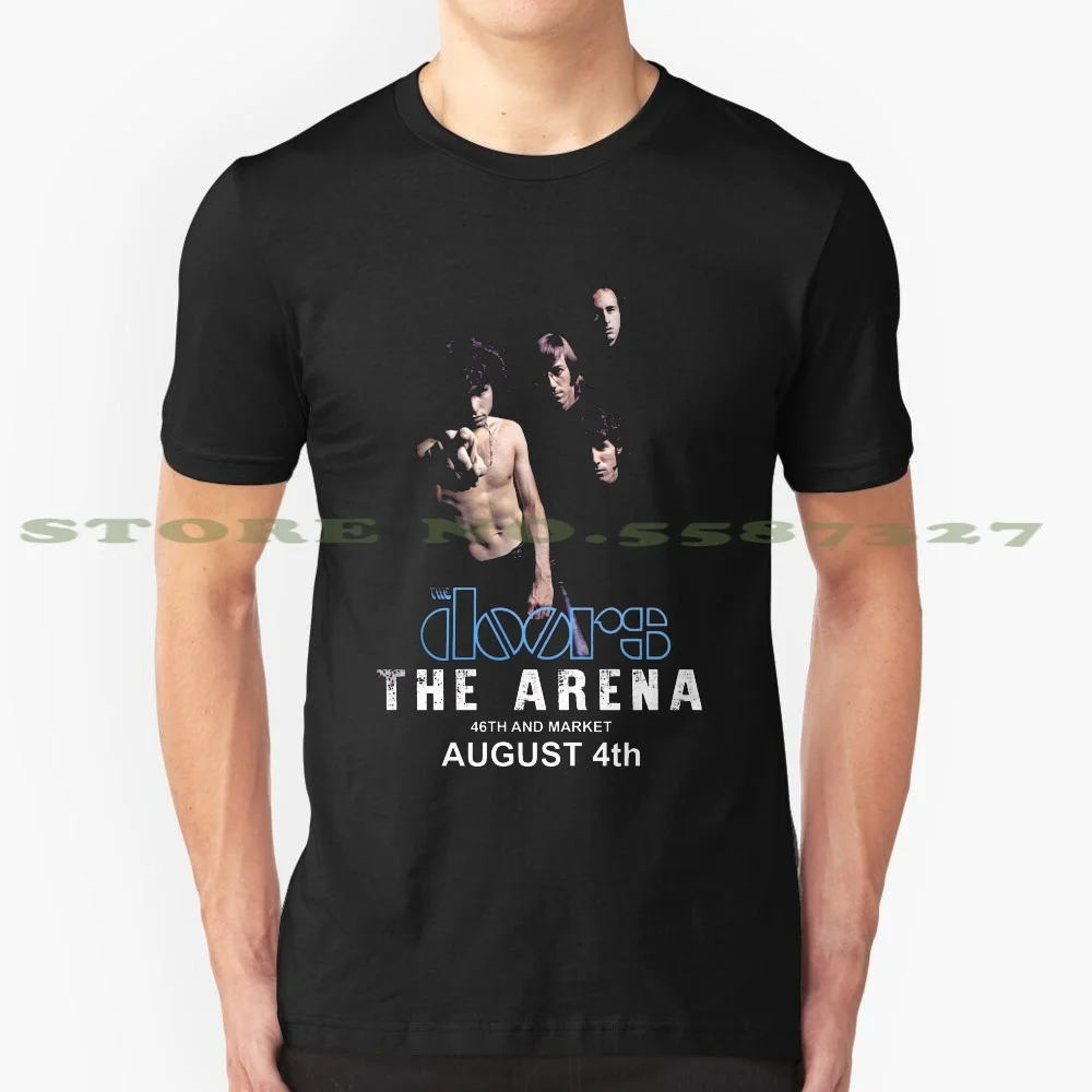 Подарок для фанатов Джим морнизона Модные Винтажные футболки любителей с дверью