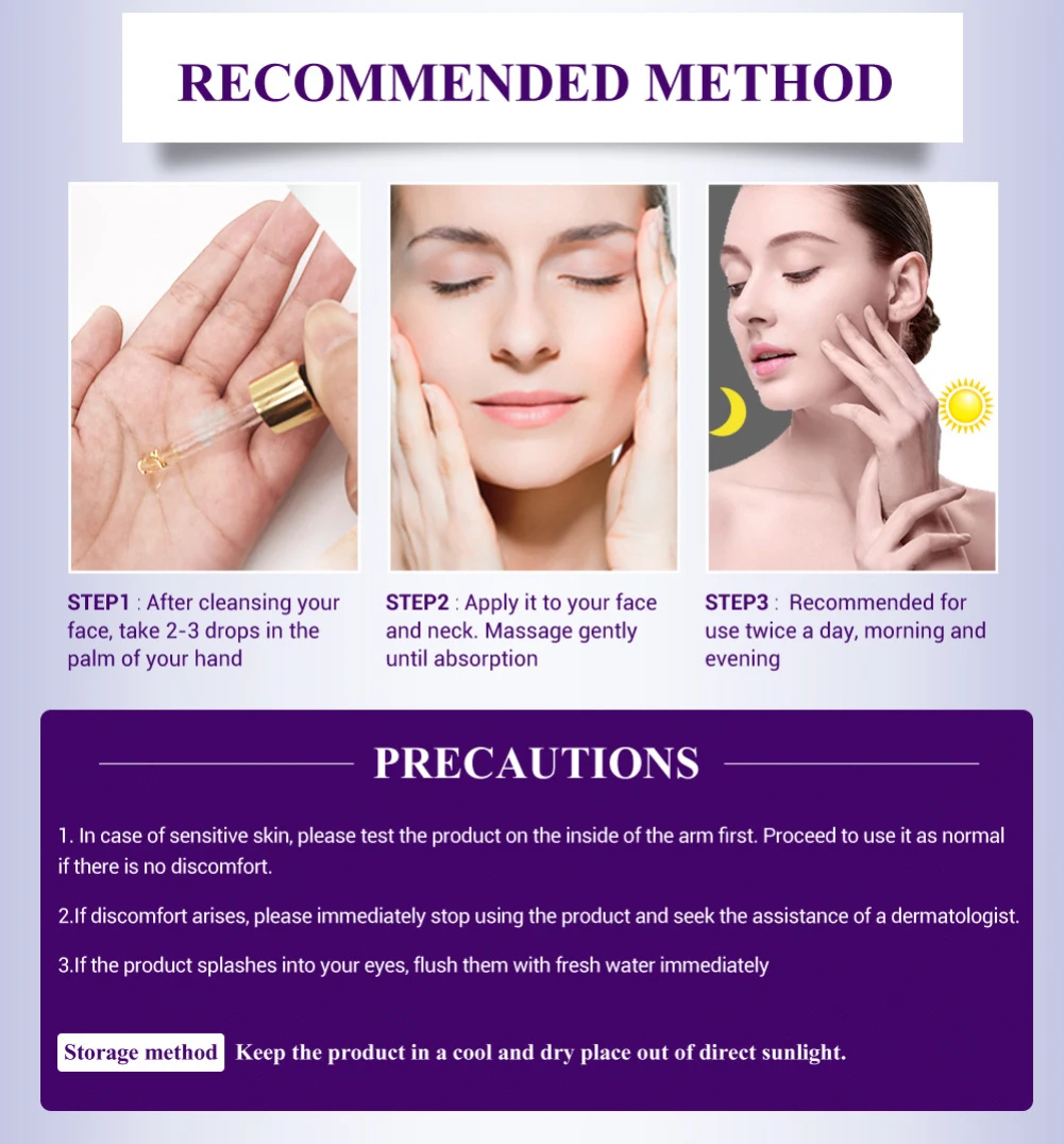 Эфирные масла быстрая зарядка для лица масляный массаж против морщин старения