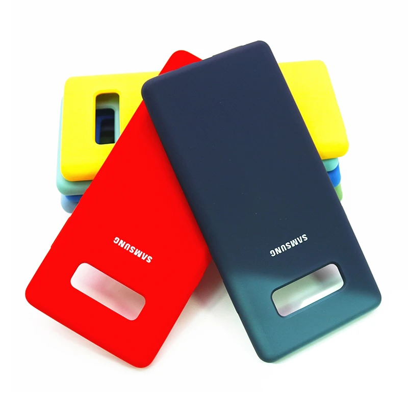 Чехол для Samsung Note 8 100% оригинальный высококачественный мягкий силиконовый чехол