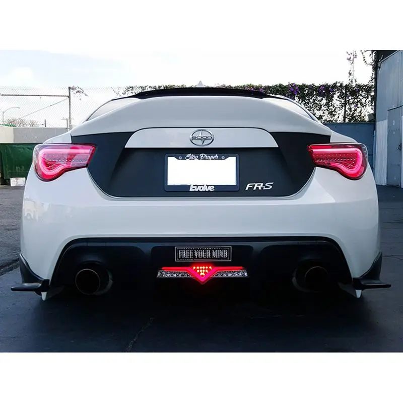 Автомобильный задний короб Subaru BRZ праймер FRP и спойлер из углеродного волокна для