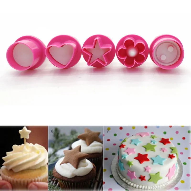 Симпатичные Sugarcraft помадка резак пластиковые формы для торта DIY Инструменты