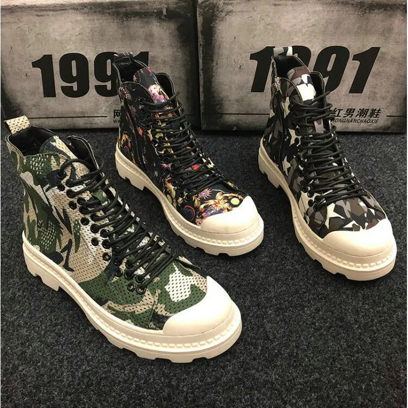 Мужские ботинки в стиле хип-хоп | Обувь