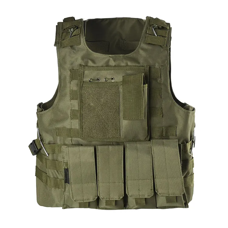 Тактический жилет, военная техника, штурмовой Жилет Molle Airsoft, верхняя одежда, охотничий Камуфляжный жилет, боевой жилет - Цвет: army green