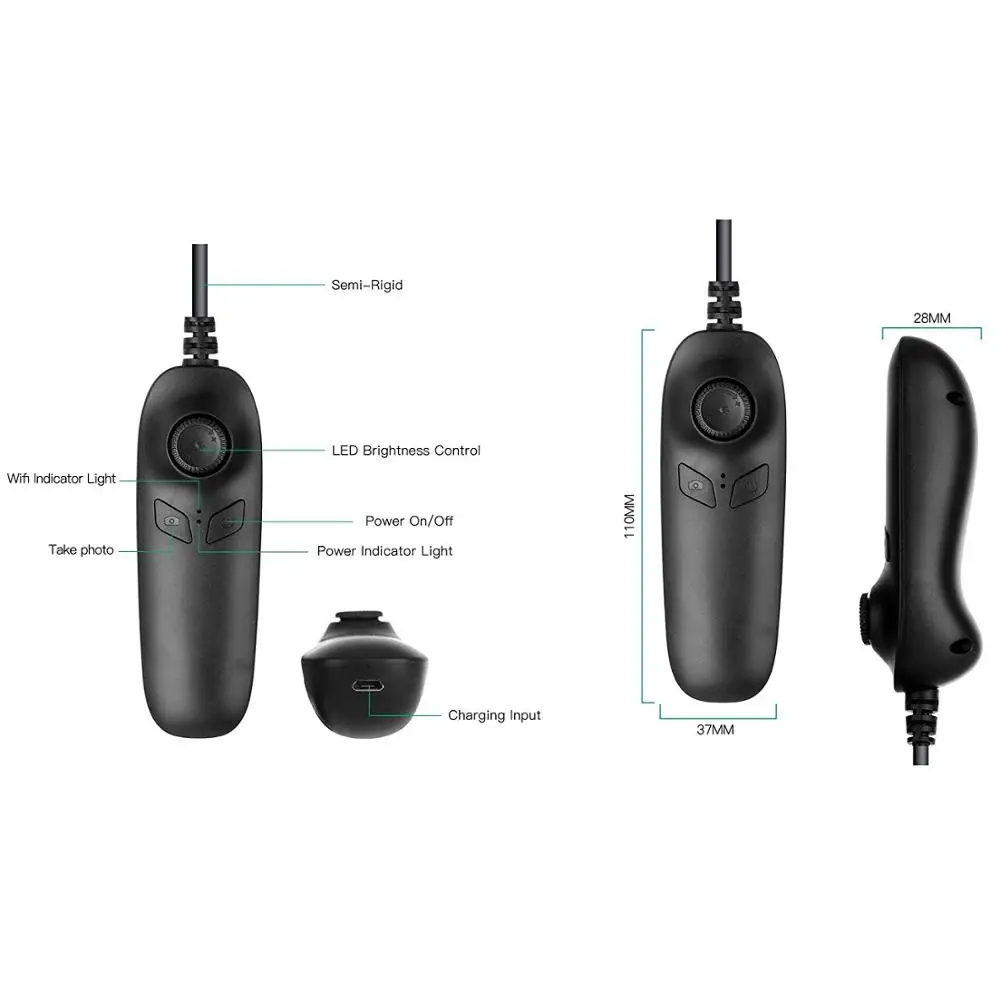 Беспроводная камера эндоскоп 8 мм 1200P IP68|Компактные видеокамеры| |
