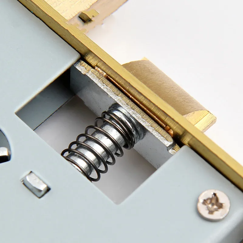 

High Quality Brass Lock Body silence Copper Tongues Universal Door Handle lock Replacement spare parts Hardware accessories