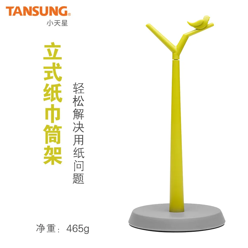 Держатель для рулона бумаги в форме веточки вертикальный креативный держатель