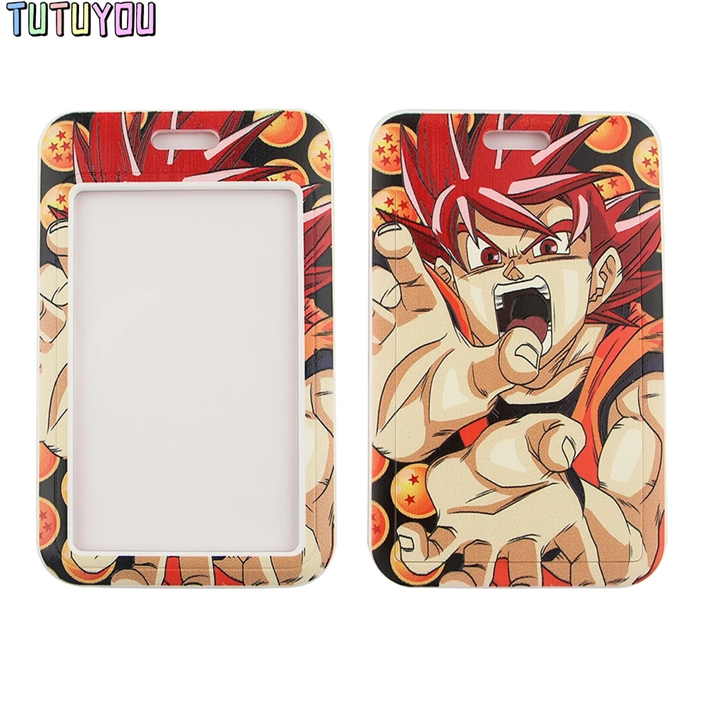 

1pc PC2620 Anime Boy Dragon Lanyard Card ID Holder Car KeyChain ID Card Pass Gym Mobile Phone Badge Kids Key Ring Holder Jewelry