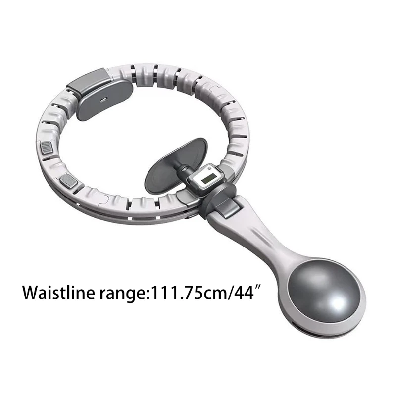 

Abdomen Exercise Equipment Smart Weighted Ring Detachable Weight Loss Massage 2 in 1 Automatic Rotating Ball Beginner