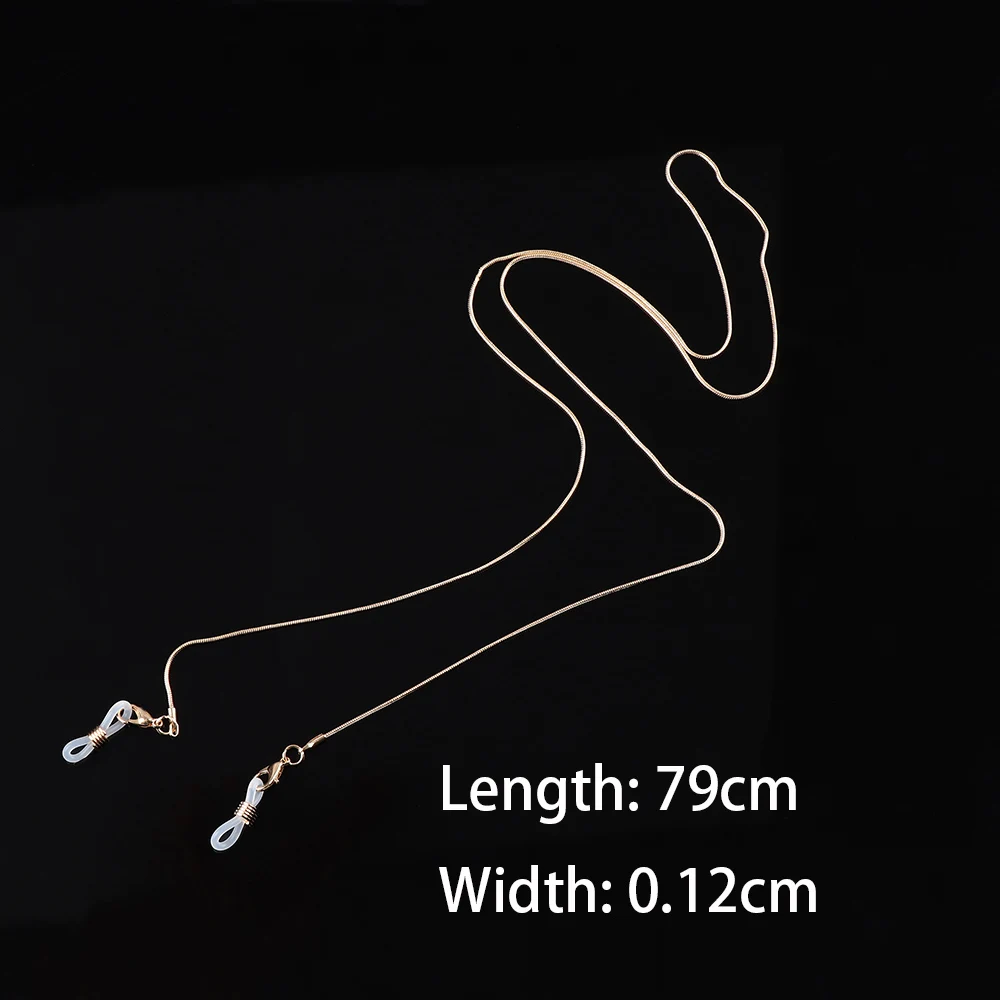 Модная медная цепочка для очков солнцезащитных чтения держатель ремешок шеи