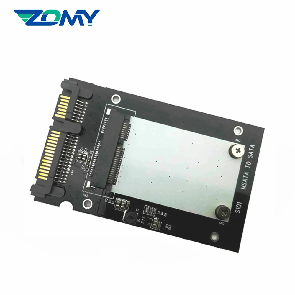 Твердотельный накопитель ZOMY 2 5 ''MSATA SATA для ноутбука адаптер конвертер