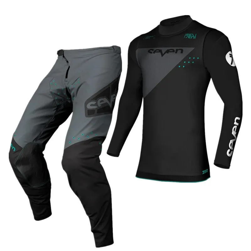 5 цветов 2021 семь mx Байк Шестерни чайный сервиз из семи RAPTOR мото Джерси и брюки для