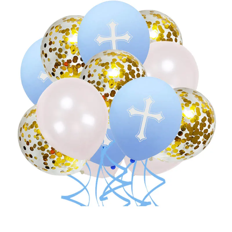 Пасхальные воздушные шары с пасхальными шариками 15 шт./лот синие пасхальные
