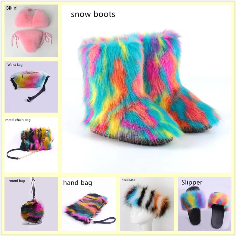 

Женские зимние ботинки SWONCO Bootee 2019 из искусственного лисьего меха, женская теплая обувь, женские ботильоны, женские ботинки на платформе, Женская обувь белого/черного цвета