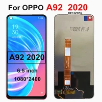 6 5 a92 lcd for oppo a92 2020 lcd cph2059 display screen touch sensor digitizer assembly replacement for oppo a92 display