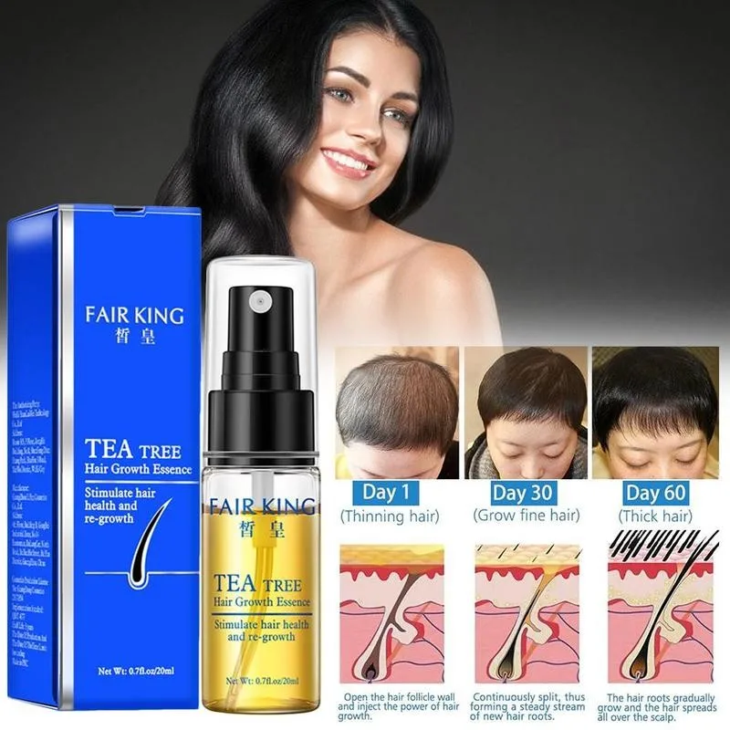 Эфирные масла для роста волос уход за волосами эссенция чайного дерева Подлинная