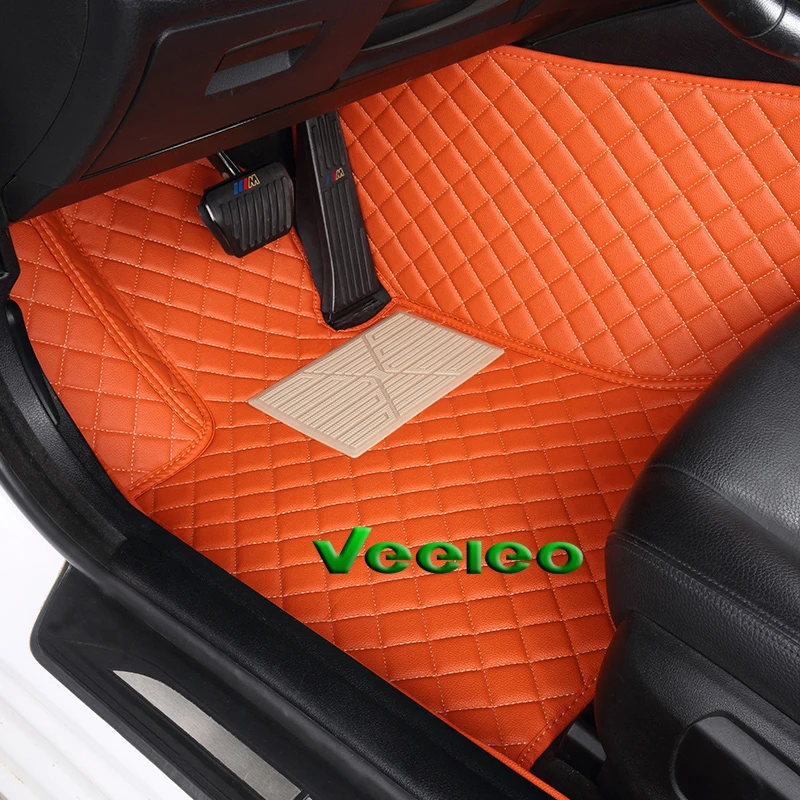 Veeleo + коврики для автомобиля из микрофибры Audi A3 8L 8P 8V 2015 водонепроницаемые