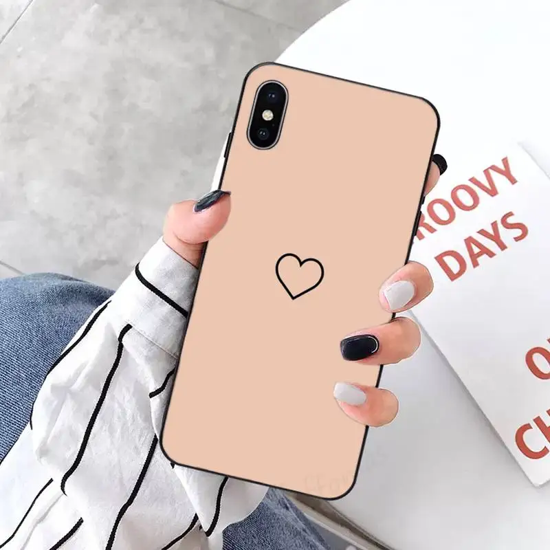

love heart Colorful mood Phone Case for iPhone 11 12 pro XS MAX 8 7 6 6S Plus X 5S SE 2020 XR mini