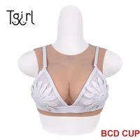 tgirl b cup c cup d cup silicone breast forms half body tight suit transgender drag queen crossdresser