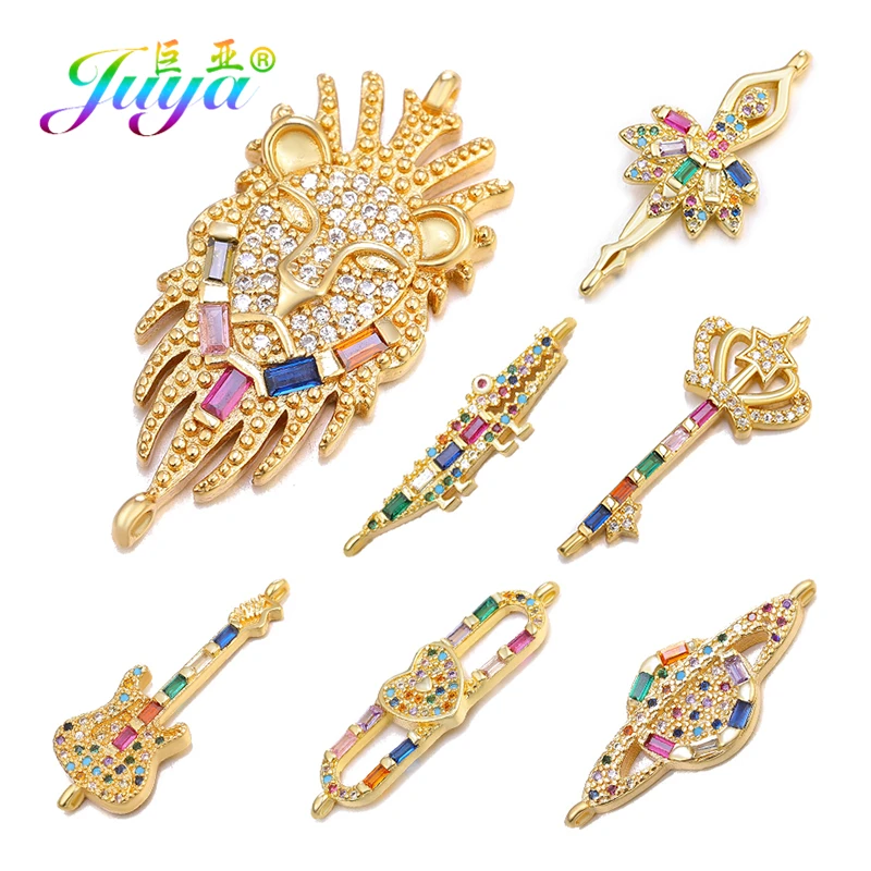 Juya DIY принадлежности для изготовления ювелирных изделий с изображением Льва