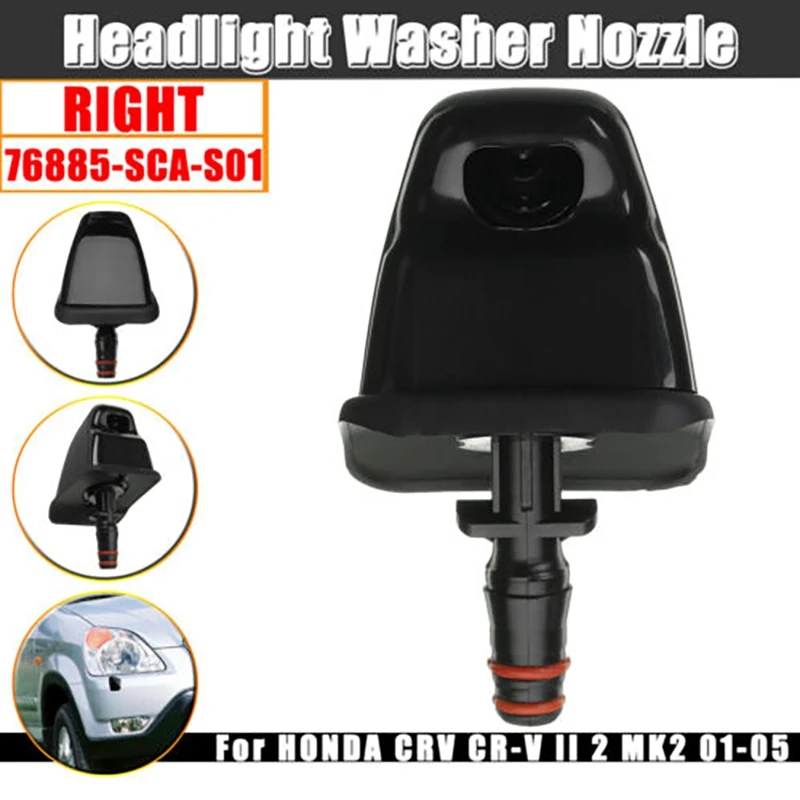 Светильник с насадкой для омывателя светильник распылителем HONDA CRV CR V II 2 MK2 2001 2005