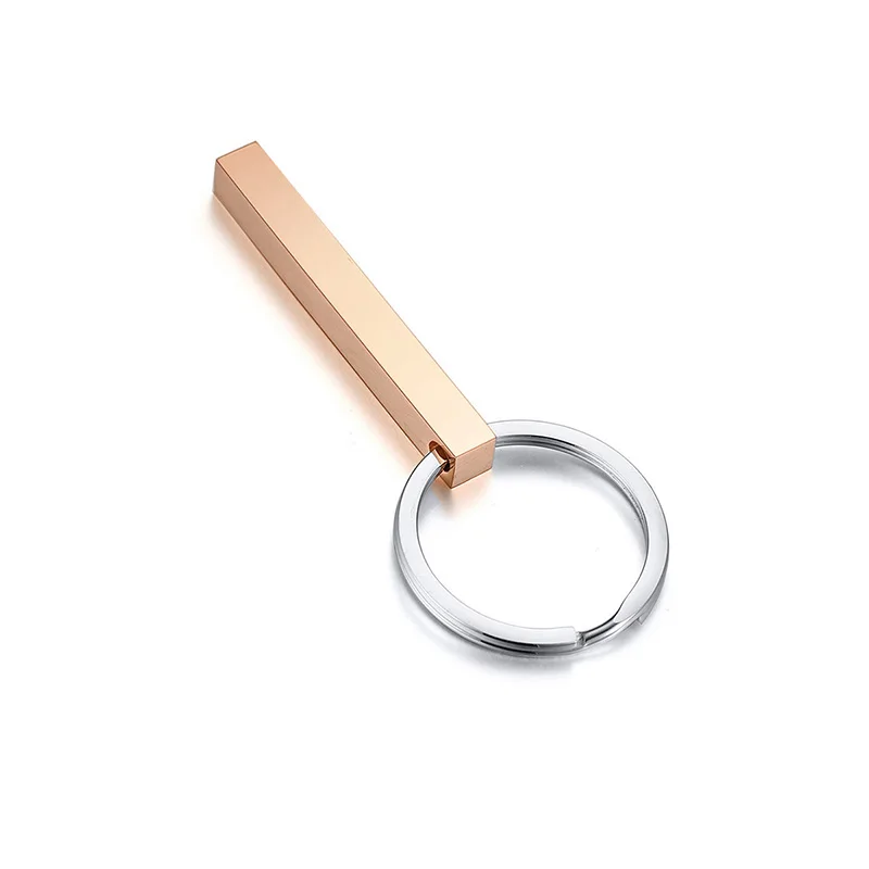 Simple Style Key Chains Can Be Engraved Letters In Stainless Steel Pendant Ring New Fashion Jewelry Love &amp Friendship Gifts | Украшения