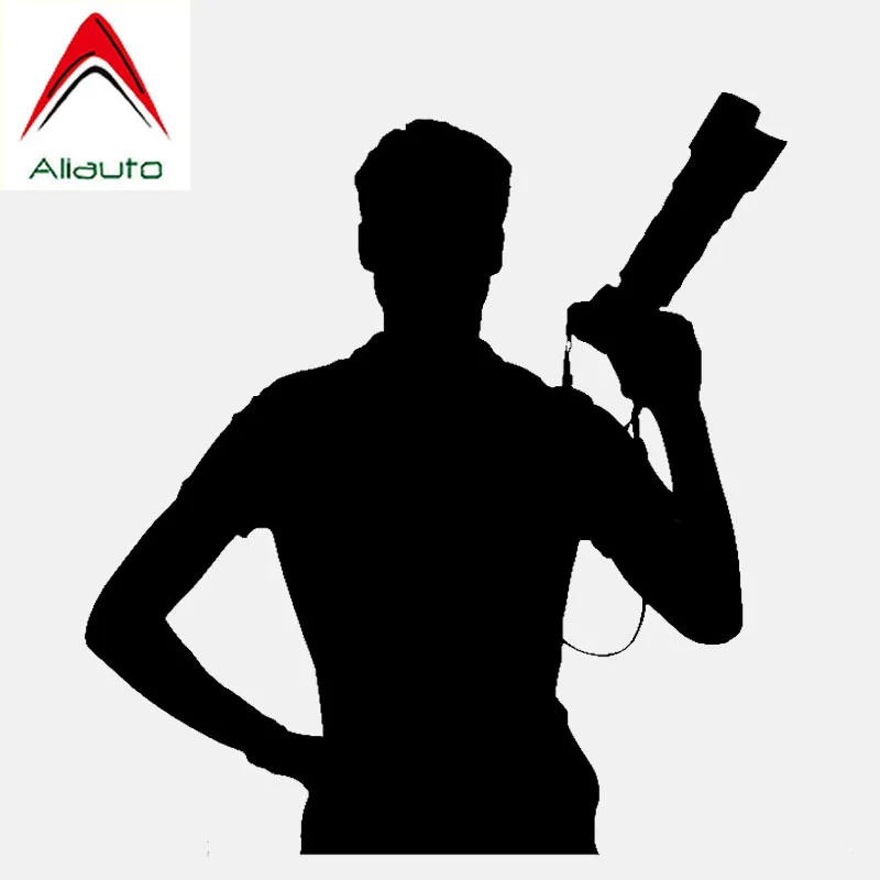 Aliauto Смешные автомобильные стикеры фотограф держа украшение в виде камеры