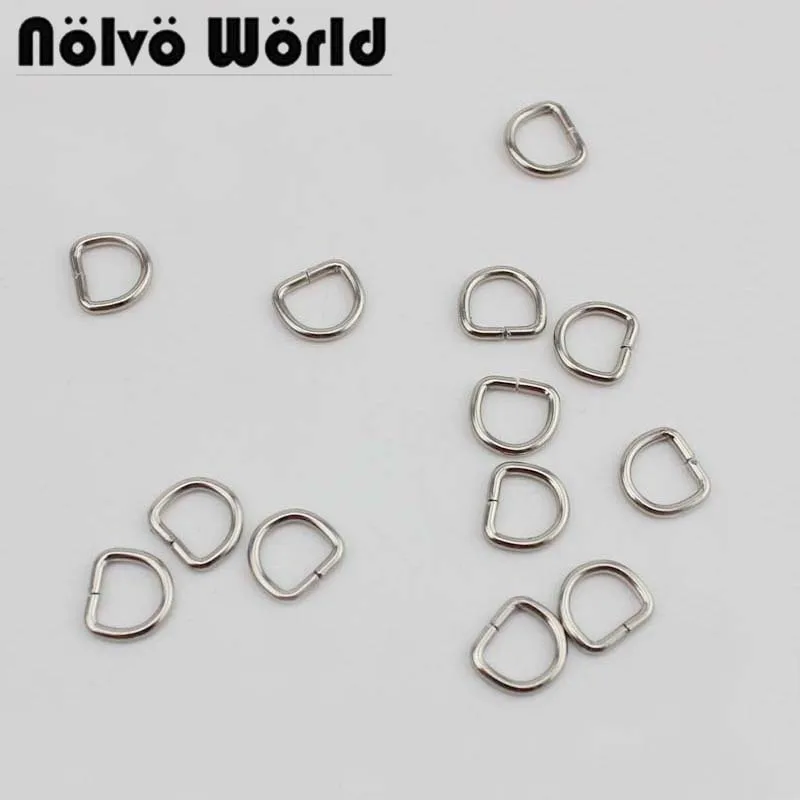 Антисварное кольцо дуга держатель слайдер на молнии 300 шт. 1 6x8x7 мм для