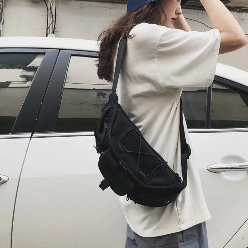 Поясная сумка для мальчиков и девочек с черным пояском сумки Fanny Pack