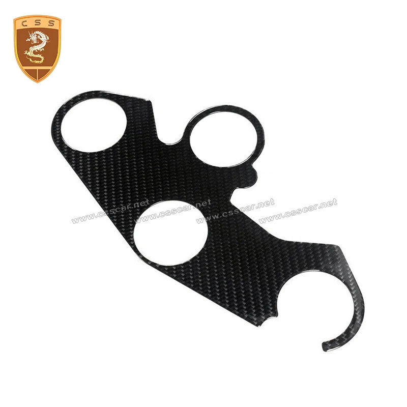 

2016-2020 For KAWASAKI ZX-10R Carbon Fiber Upper Triple Tree COVER Front Fork Fairing Cowling